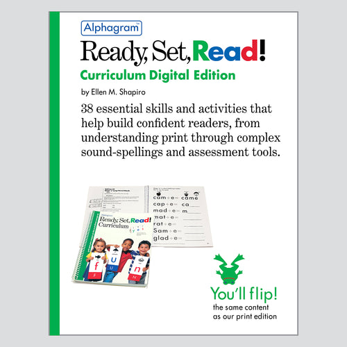 Ready, Set, Read! Curriculum — Download Edition