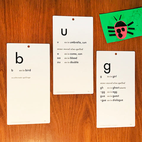 SALE! Big Letter-Sound Cards