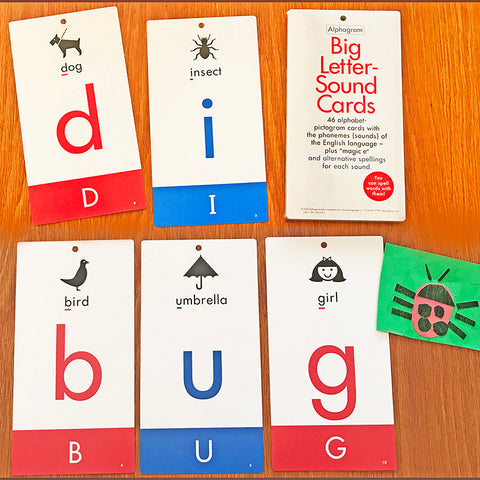 SALE! Big Letter-Sound Cards