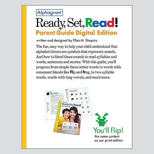 Ready, Set, Read! Parent Guide — Download Edition