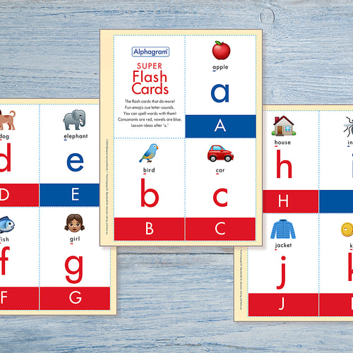 Alphagram Super Flash Cards