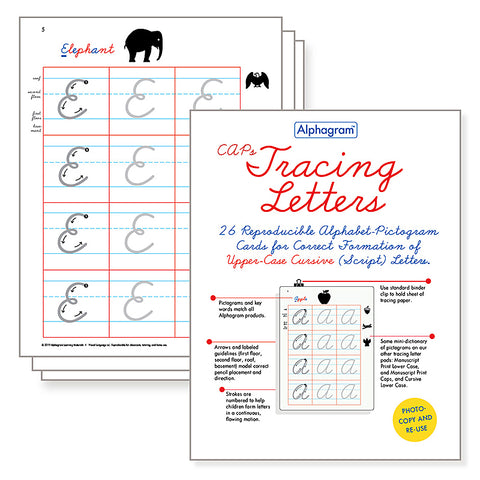 Tracing Letters, Single Sets