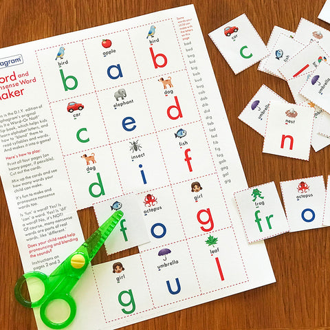 Word (and Nonsense Word) Maker