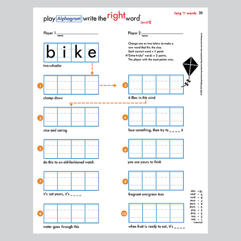 Write the Right Word™ Download Edition
