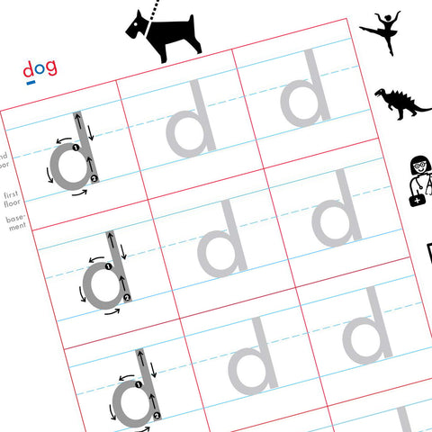 Tracing Letters, Single Sets